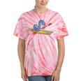 Kayak T Rex Dinosaur Canoe Shirt Kayak For Children Tie-Dye T-Shirts Coral Tie-Dye
