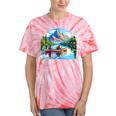 Lake Canoeing Canoe Tie-Dye T-Shirts Coral Tie-Dye Lake Canoeing Canoe Tie-Dye T-Shirts Coral Tie-Dye