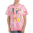 Paddle Canoe Tie-Dye T-Shirts Coral Tie-Dye