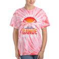 Women's Everything You Canoe I Canoe Better Tie-Dye T-Shirts Coral Tie-Dye
