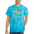 Anything You Canoe I Canoe Better Vintage Quote Sleeveless Tie-Dye T-Shirts Turquoise Tie-Dye