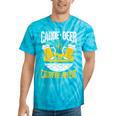 Canoe Beer Campfire Repeat Kayak Canoe Tie-Dye T-Shirts Turquoise Tie-Dye