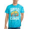 Canoe Old Man Sleeveless Tie-Dye T-Shirts Turquoise Tie-Dye