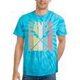 Canoe Vintage Canoeing Retro Canoe Paddling Tie-Dye T-Shirts Turquoise Tie-Dye