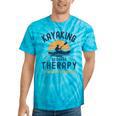 Kayaking Therapy Kayaker Canoe Paddle Lake River Tie-Dye T-Shirts Turquoise Tie-Dye Kayaking Therapy Kayaker Canoe Paddle Lake River Tie-Dye T-Shirts Turquoise Tie-Dye