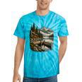 Lakeside Canoe Cabin Escape Scene Tie-Dye T-Shirts Turquoise Tie-Dye Lakeside Canoe Cabin Escape Scene Tie-Dye T-Shirts Turquoise Tie-Dye