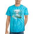 Solo Canoe Tourer Who Knows Every Rapid Campsite Portage Tie-Dye T-Shirts Turquoise Tie-Dye
