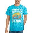 Women's Canoe Old Man Tie-Dye T-Shirts Turquoise Tie-Dye