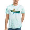 Canadian Canoe Yoke Canoeing Raglan Baseball Tee Tie-Dye T-Shirts Mint Tie-Dye