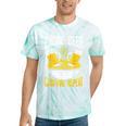 Canoe Beer Campfire Repeat Kayak Canoe Tie-Dye T-Shirts Mint Tie-Dye
