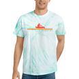 Canoe Canoeing Retro Vintage Canoeing Tie-Dye T-Shirts Mint Tie-Dye