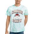 Canoe Crew Paddling Team Retro Graphic Tie-Dye T-Shirts Mint Tie-Dye