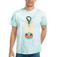 Canoe Hair Club Paddling Retro Comfort Colors Crop Top Tie-Dye T-Shirts Mint Tie-Dye