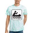Cool Outdoor Water Sport Canoe Raglan Baseball Tee Tie-Dye T-Shirts Mint Tie-Dye