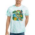 Green Sea Turtle Surfs Past a Canoe Paddle Sleeveless Tie-Dye T-Shirts Mint Tie-Dye Green Sea Turtle Surfs Past a Canoe Paddle Sleeveless Tie-Dye T-Shirts Mint Tie-Dye