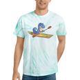 Kayak T Rex Dinosaur Canoe Shirt Kayak For Children Tie-Dye T-Shirts Mint Tie-Dye