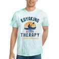 Kayaking Therapy Kayaker Canoe Paddle Lake River Tie-Dye T-Shirts Mint Tie-Dye Kayaking Therapy Kayaker Canoe Paddle Lake River Tie-Dye T-Shirts Mint Tie-Dye