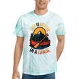 Life Is Better In A Canoe Canoeing Raglan Baseball Tee Tie-Dye T-Shirts Mint Tie-Dye