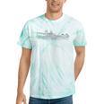 Minimalist Canoeing Water River Canoe Tie-Dye T-Shirts Mint Tie-Dye