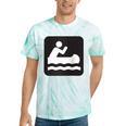 Outdoors Water Sports Canoe Canoeist Raglan Baseball Tee Tie-Dye T-Shirts Mint Tie-Dye