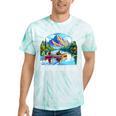 Queen Of The Canoe Canoeing Tie-Dye T-Shirts Mint Tie-Dye