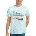 Solo Canoe Tourer Who Knows Every Rapid Campsite Portage Tie-Dye T-Shirts Mint Tie-Dye