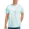 Vintage Canoeing Text Hobby Apparel Raglan Baseball Tee Tie-Dye T-Shirts Mint Tie-Dye