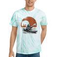 Women's Kayaking Sloth Kayak Kayaker Canoe Paddling Tie-Dye T-Shirts Mint Tie-Dye