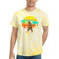 Bigfoot Kayak Paddling Lake Rafts Inflatable Canoe Sasquatch Tie-Dye T-Shirts Yellow Tie-Dye Bigfoot Kayak Paddling Lake Rafts Inflatable Canoe Sasquatch Tie-Dye T-Shirts Yellow Tie-Dye