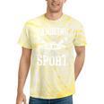 Canoe Canoeing Vintage Canoeing Is My Sport Tie-Dye T-Shirts Yellow Tie-Dye