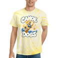 Canoe Dogs Golden Retriever Paddling Graphic Tie-Dye T-Shirts Yellow Tie-Dye Canoe Dogs Golden Retriever Paddling Graphic Tie-Dye T-Shirts Yellow Tie-Dye