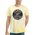 Canoe Fishing Crew Vintage Bass Paddles Tie-Dye T-Shirts Yellow Tie-Dye