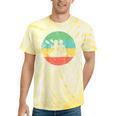 Canoeing Shirt Vintage Retro Canoe Tie-Dye T-Shirts Yellow Tie-Dye