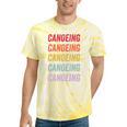 Canoeing Tie-Dye T-Shirts Yellow Tie-Dye