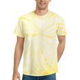 I Like Canoes Minimalist Statement Tie-Dye T-Shirts Yellow Tie-Dye