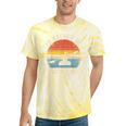 I'D Rather Be Kayaking Canoe Boating Vintage Kayak Tie-Dye T-Shirts Yellow Tie-Dye
