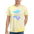 Kayak Kayak Vintage Mountains Canoe Kayak Tie-Dye T-Shirts Yellow Tie-Dye