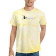 Kayaking Graphic Kayak Figure Kayaker Canoe Paddling Tie-Dye T-Shirts Yellow Tie-Dye