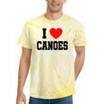 I Love Canoes Tie-Dye T-Shirts Yellow Tie-Dye I Love Canoes Tie-Dye T-Shirts Yellow Tie-Dye