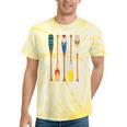 Paddle Canoe Tie-Dye T-Shirts Yellow Tie-Dye