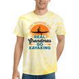 Real Grandmas Go Kayaking Yak Kayak Women Canoe Kayaker Tie-Dye T-Shirts Yellow Tie-Dye Real Grandmas Go Kayaking Yak Kayak Women Canoe Kayaker Tie-Dye T-Shirts Yellow Tie-Dye