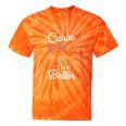 Anything You Canoe I Canoe Better Kayak Canoeing Boat Lovers Tie-Dye T-Shirts Orange Tie-Dye