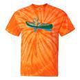 Canadian Canoe Yoke Canoeing Raglan Baseball Tee Tie-Dye T-Shirts Orange Tie-Dye