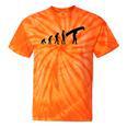 Canoe Evolution Canoeing Shirt T-Shirt Tie-Dye T-Shirts Orange Tie-Dye