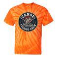 Canoe Fishing Crew Vintage Bass Paddles Tie-Dye T-Shirts Orange Tie-Dye
