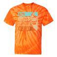 Eat Sleep Canoe Repeat Vintage Canoeing Canoeist Men Boys Raglan Baseball Tee Tie-Dye T-Shirts Orange Tie-Dye