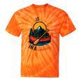 Life Is Better In A Canoe Canoeing Raglan Baseball Tee Tie-Dye T-Shirts Orange Tie-Dye