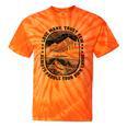 Love Many Trust Few Always Paddle Your Own Canoe Raglan Baseball Tee Tie-Dye T-Shirts Orange Tie-Dye