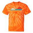 Paddling Canoe Retro Vintage For Canoeists And Paddle Tie-Dye T-Shirts Orange Tie-Dye