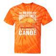 Women's Canoe Old Man Tie-Dye T-Shirts Orange Tie-Dye